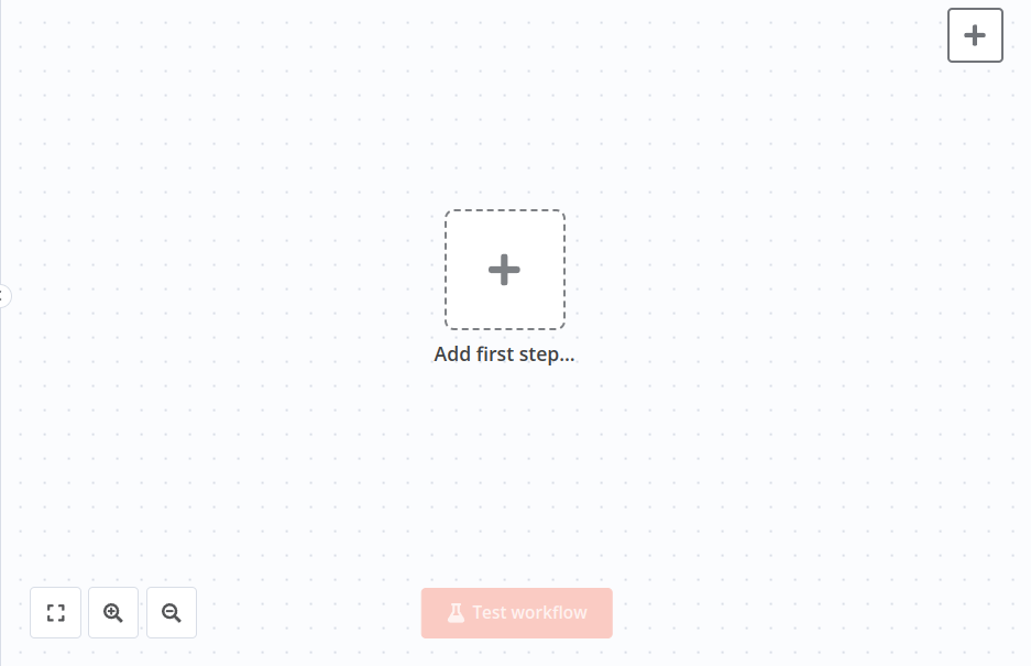Workflow canvas